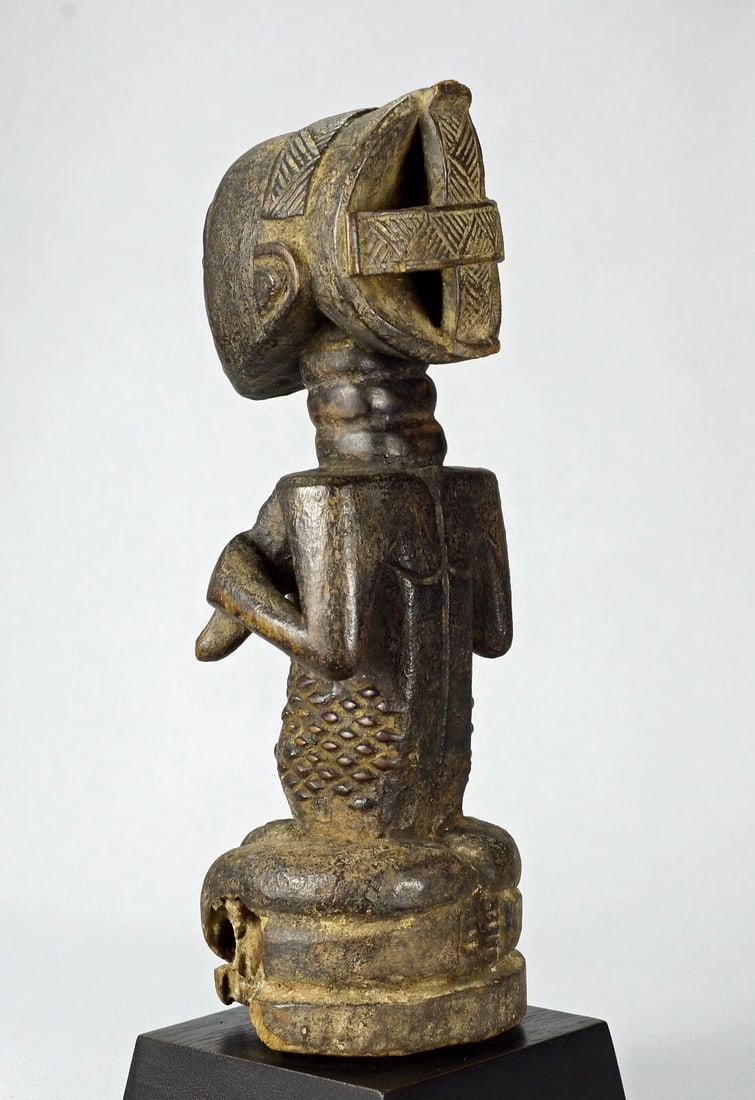 Fine LUBA old cult figure statue sculpture Congo African Tribal Art 1275 - 9