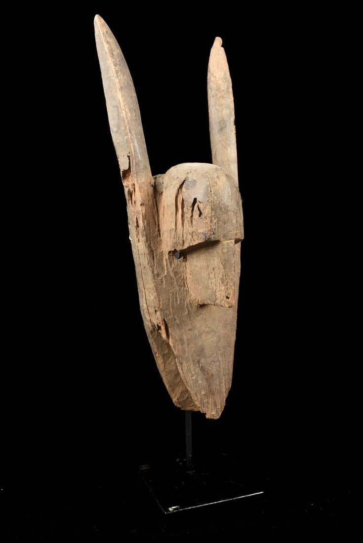 Hyena mask – Wood – Bambara – Mali - 4