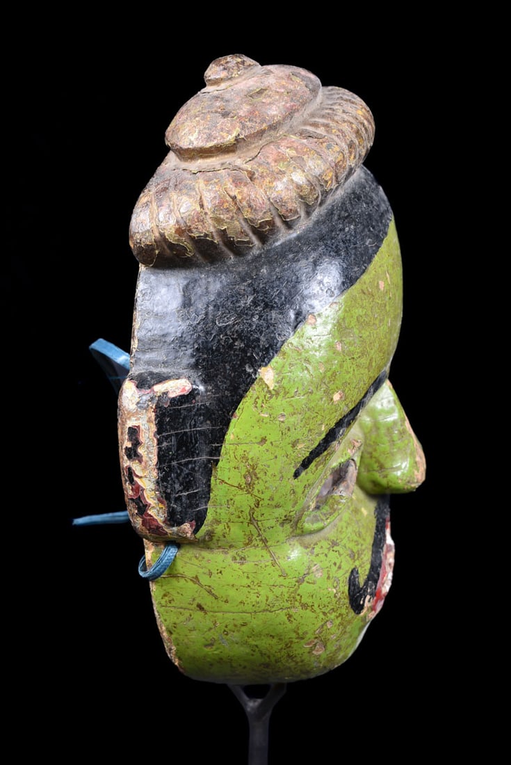 Tribal mask – Wood – Nepal - 3