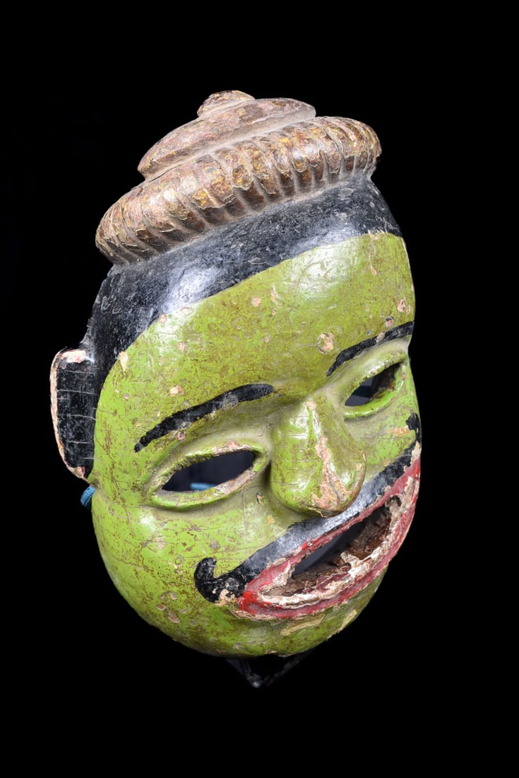 Tribal mask – Wood – Nepal - 4