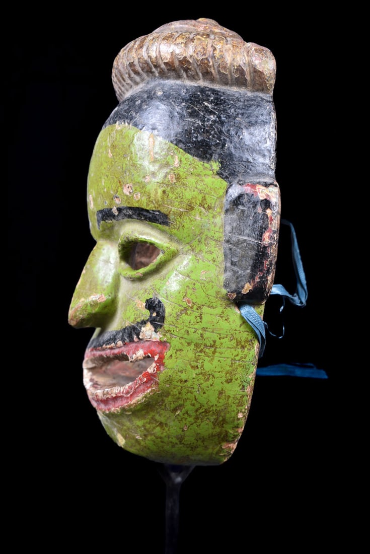 Tribal mask – Wood – Nepal - 5