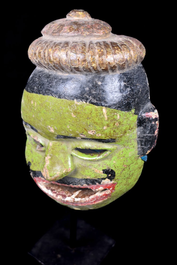 Tribal mask – Wood – Nepal - 6