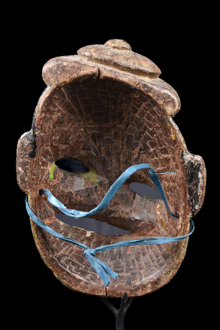 Tribal mask – Wood – Nepal - 8