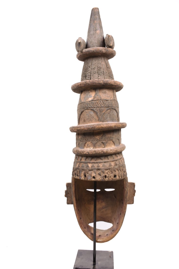 Helmet mask – Wood – Yaka – Congo - 6