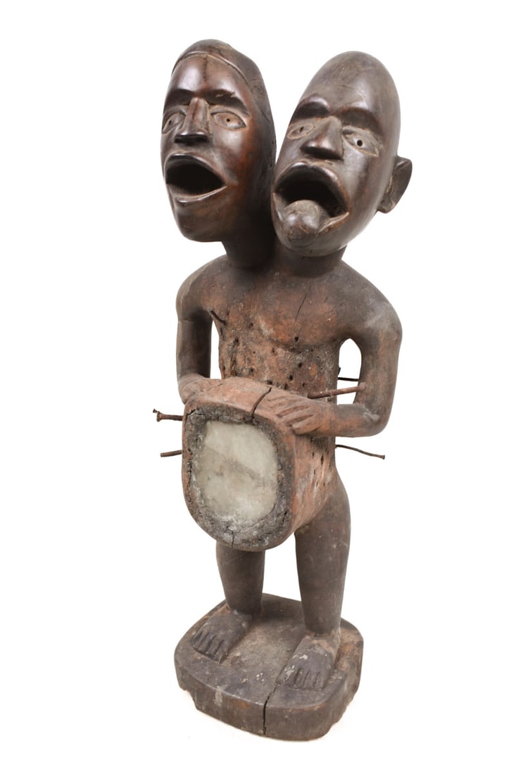 Ancestor Figure – Wood, Nail, glass – Yombe – Congo - 2