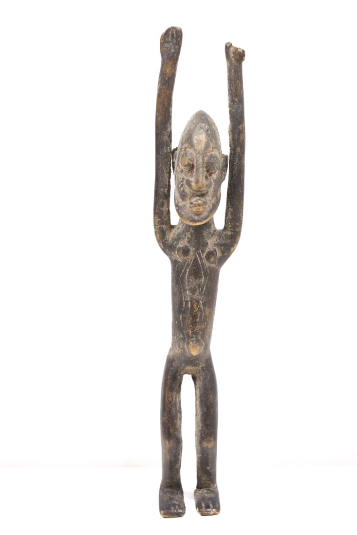 Tellem figure – Bronze – Dogon – Mali (1 of 7)