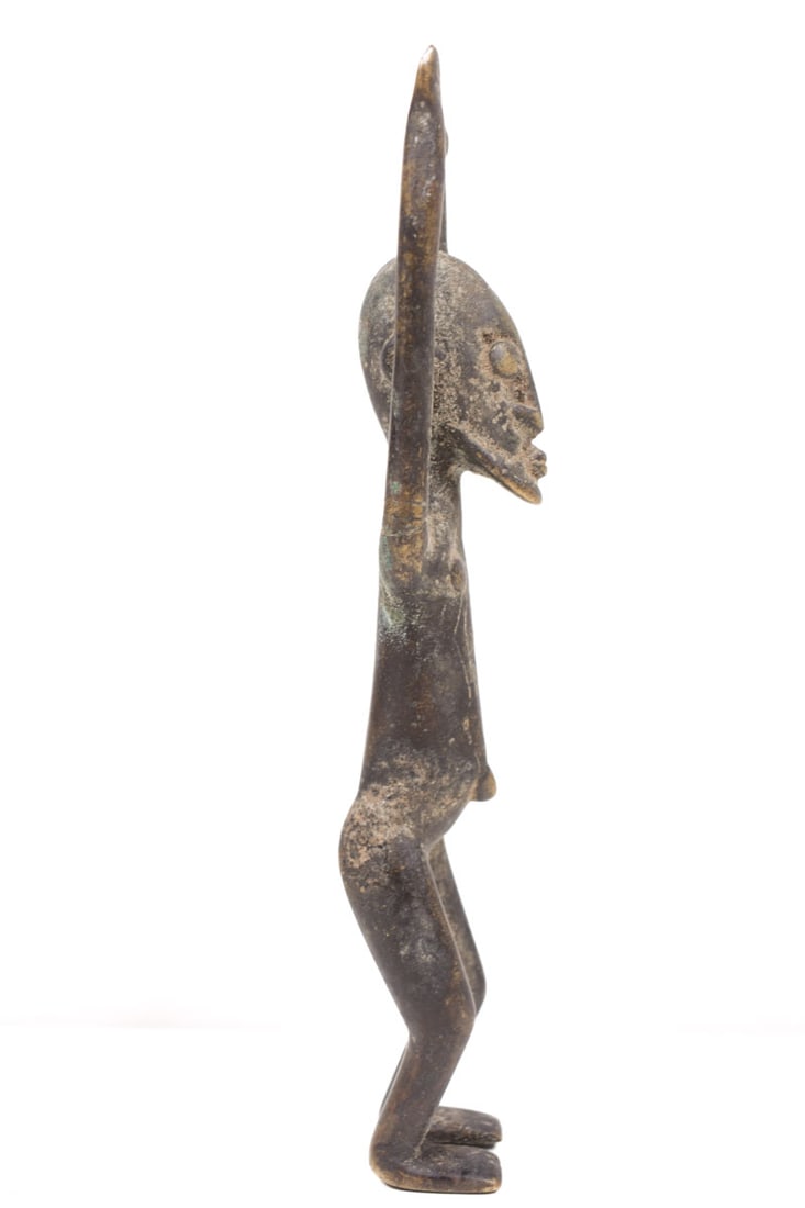 Tellem figure – Bronze – Dogon – Mali - 4