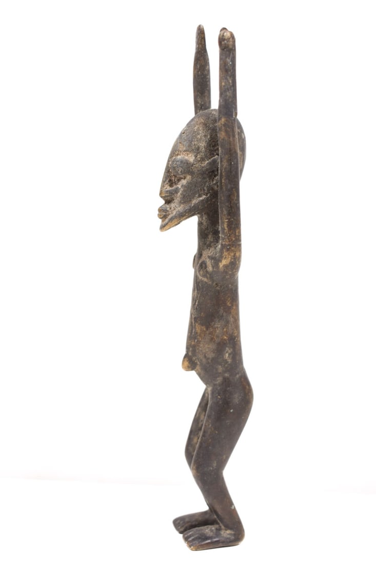 Tellem figure – Bronze – Dogon – Mali - 5
