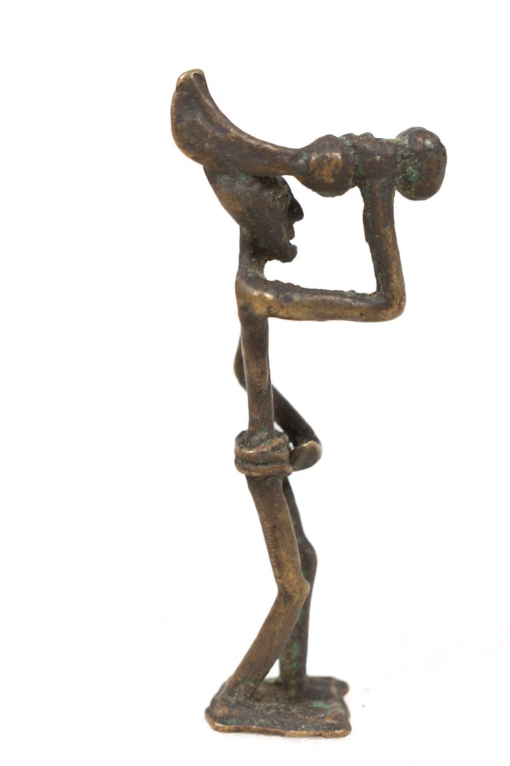 Goldweight figure – Bronze – Ashanti – Ghana - 3