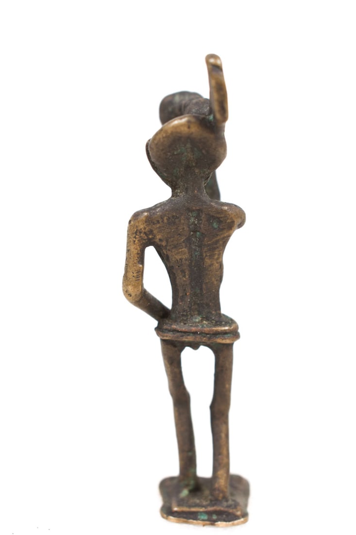 Goldweight figure – Bronze – Ashanti – Ghana - 4