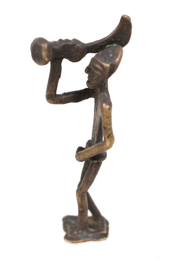 Goldweight figure – Bronze – Ashanti – Ghana - 5