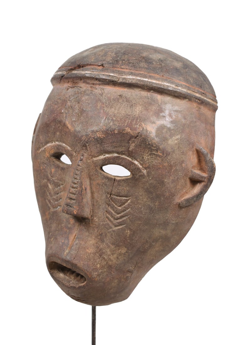 Initiation mask – Wood – Ngbaka – DR Congo - 2