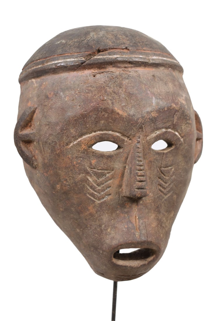 Initiation mask – Wood – Ngbaka – DR Congo - 5
