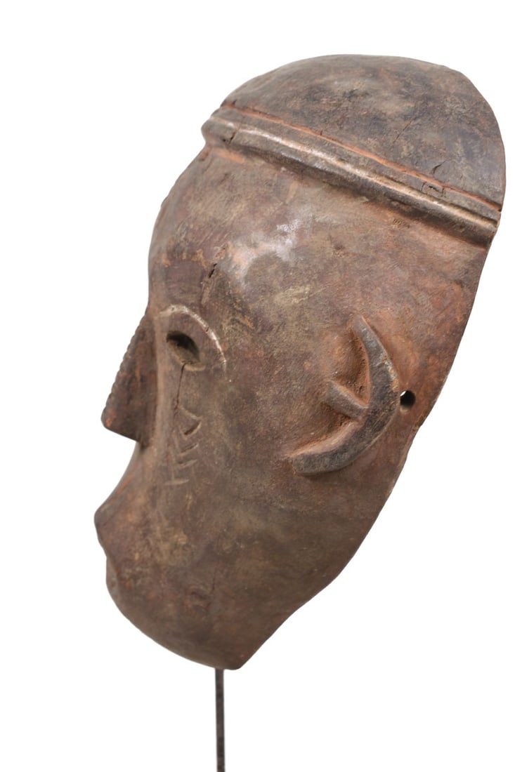 Initiation mask – Wood – Ngbaka – DR Congo - 6