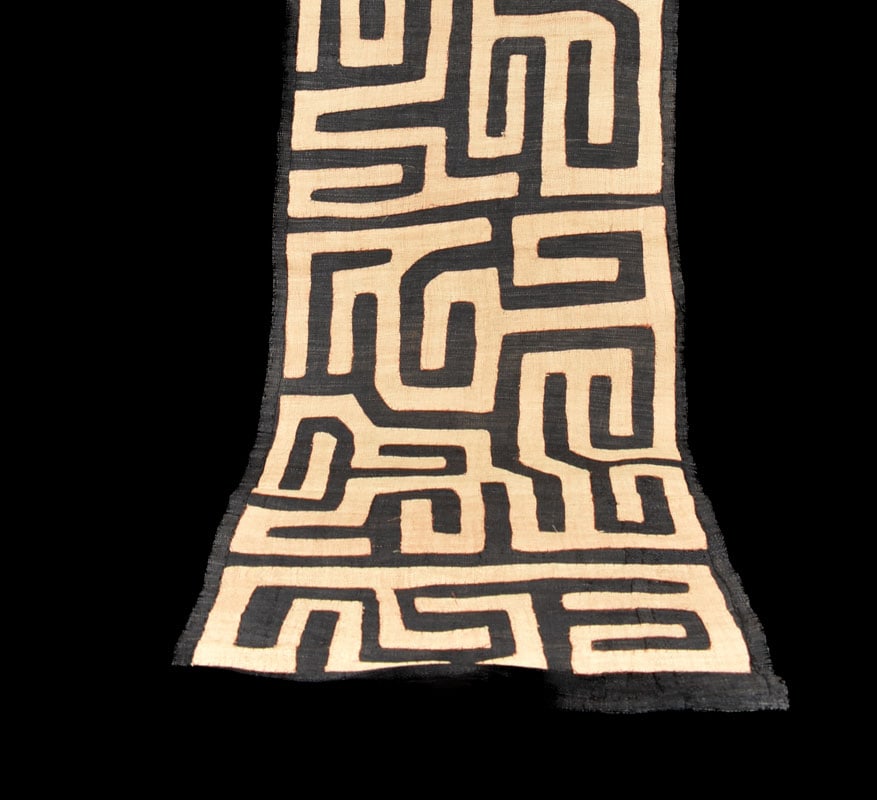 Textile – Cloth – Shoowa-Kuba – DR Congo 360 cm - 2
