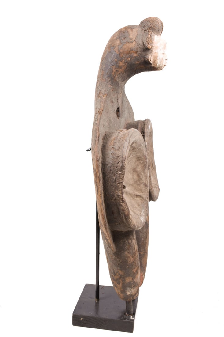 Blacksmith Bellow`s – Wood – Leather – Punu – Gabon - 5