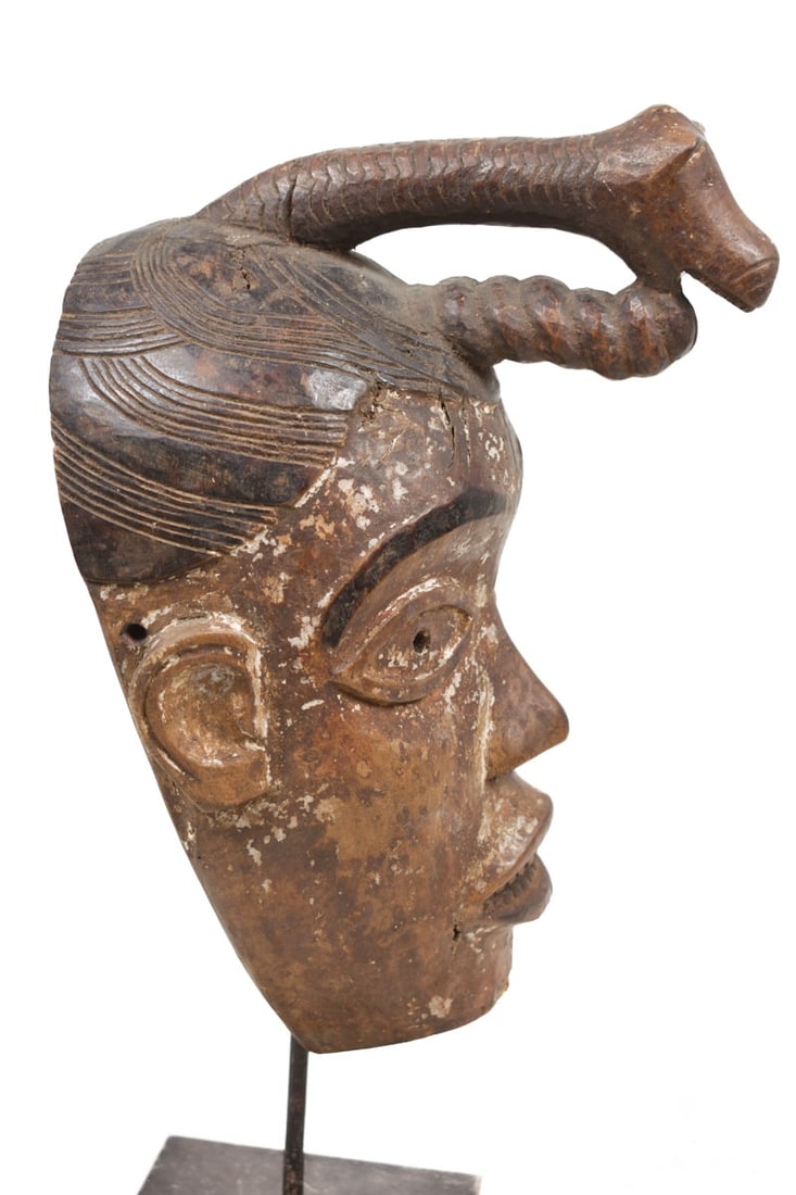 Mask – Wood – Bakongo – DR Congo - 3