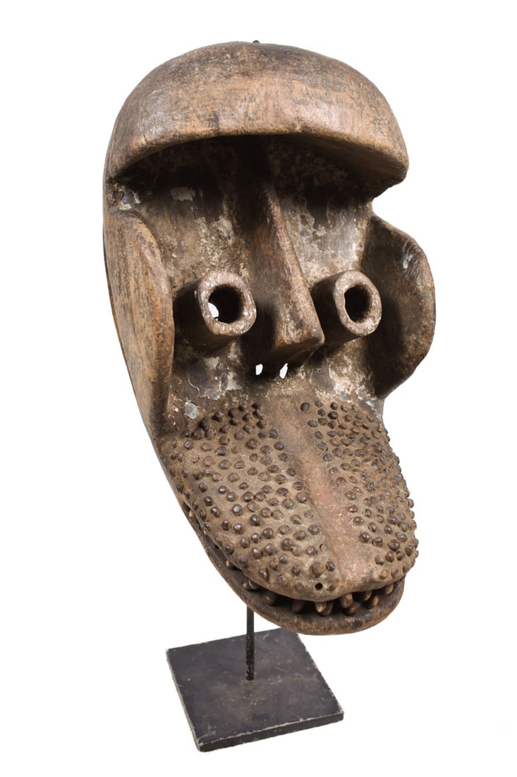 Mask – Wood, Nails, Teeth – Guere – Ivory Coast - 2