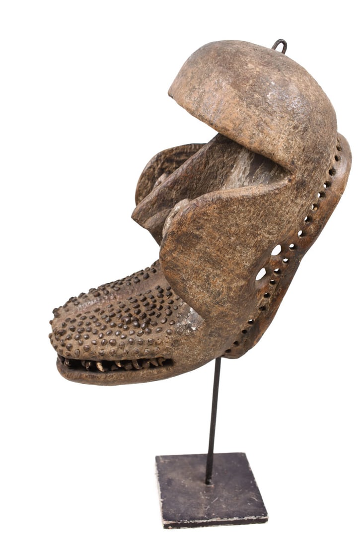 Mask – Wood, Nails, Teeth – Guere – Ivory Coast - 4