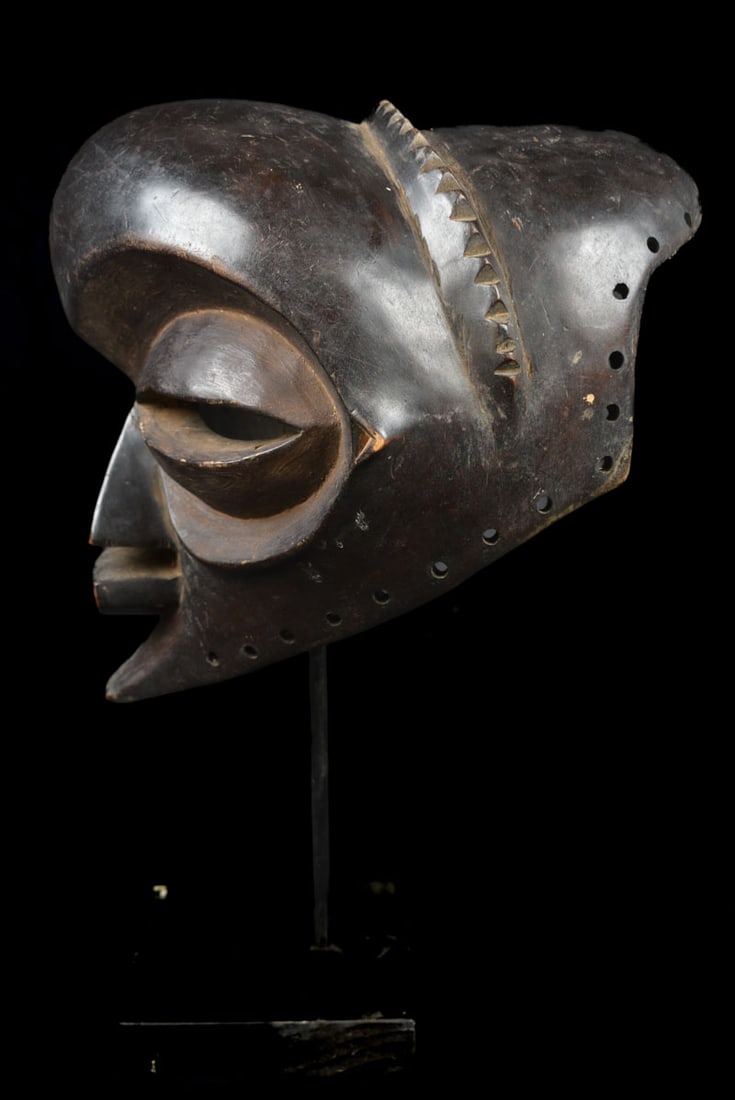 Face Mask – Wood – Mbagani – Congo - 6