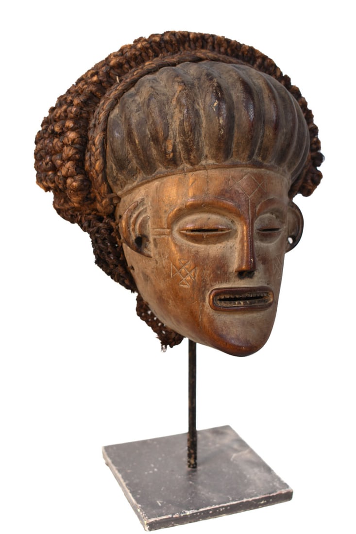Mask – Wood – Chokwe – Congo DRC - 3