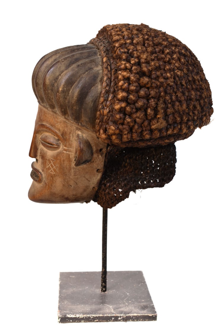 Mask – Wood – Chokwe – Congo DRC - 5