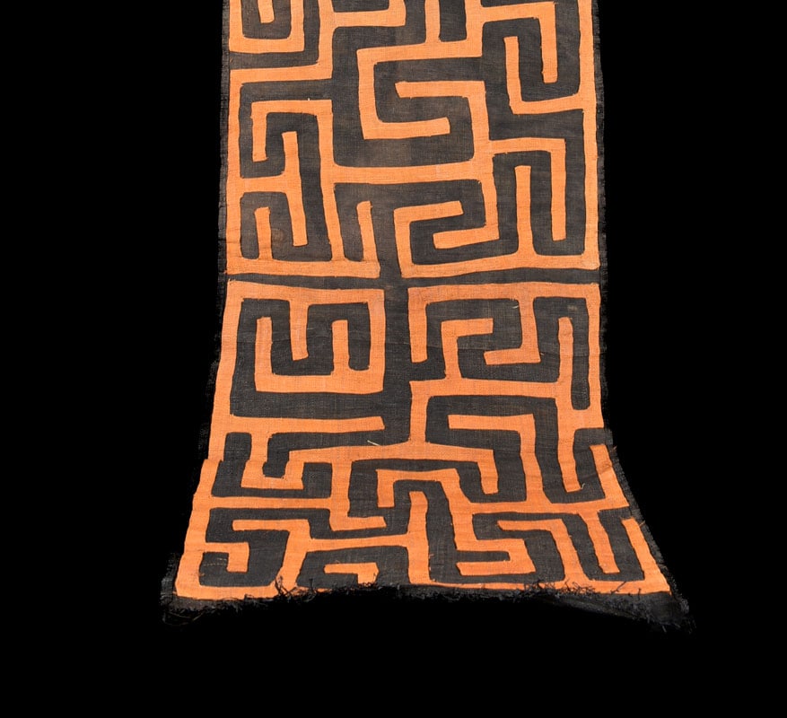 Textile – Cloth – Shoowa-Kuba – DR Congo 280 cm - 5