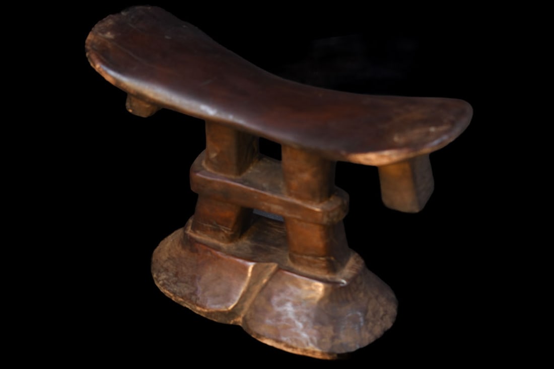 Neck rest – Wood – Luba – Congo DRC - 4