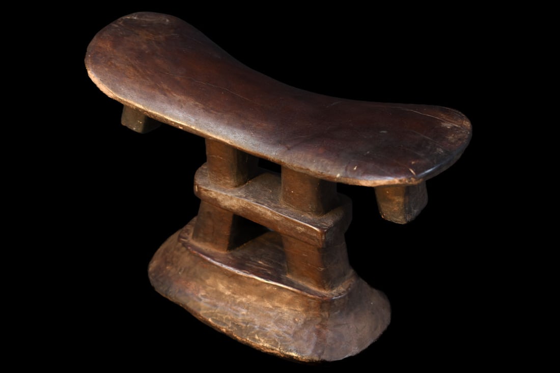 Neck rest – Wood – Luba – Congo DRC - 7