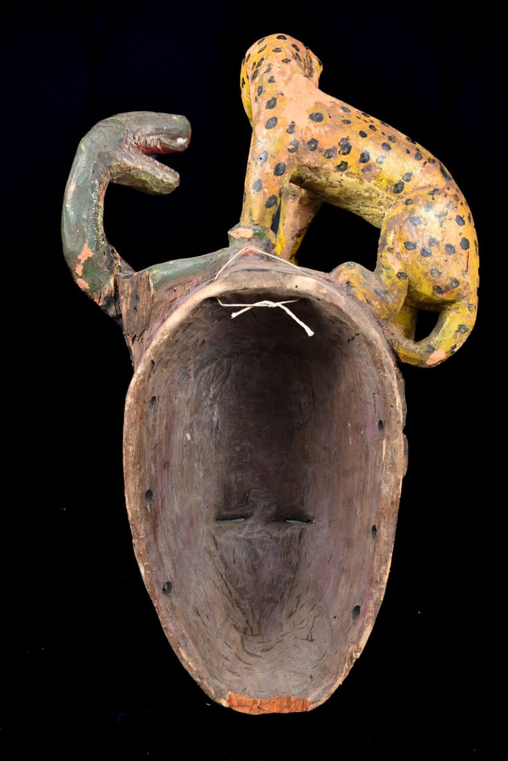 Dance mask – Wood – Baule – Ivory Coast - 7