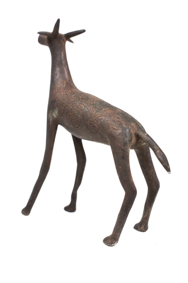 Antelope Figure – Bronze – Bobo – Burkina Faso - 4