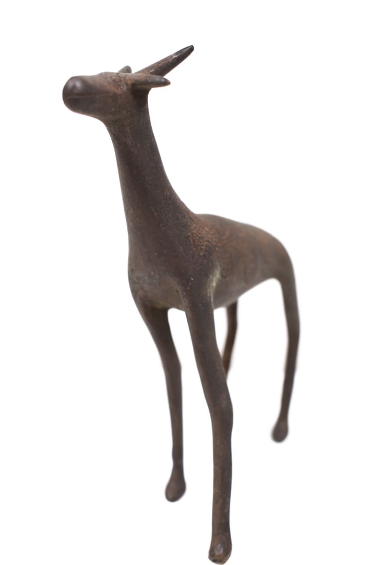 Antelope Figure – Bronze – Bobo – Burkina Faso - 6