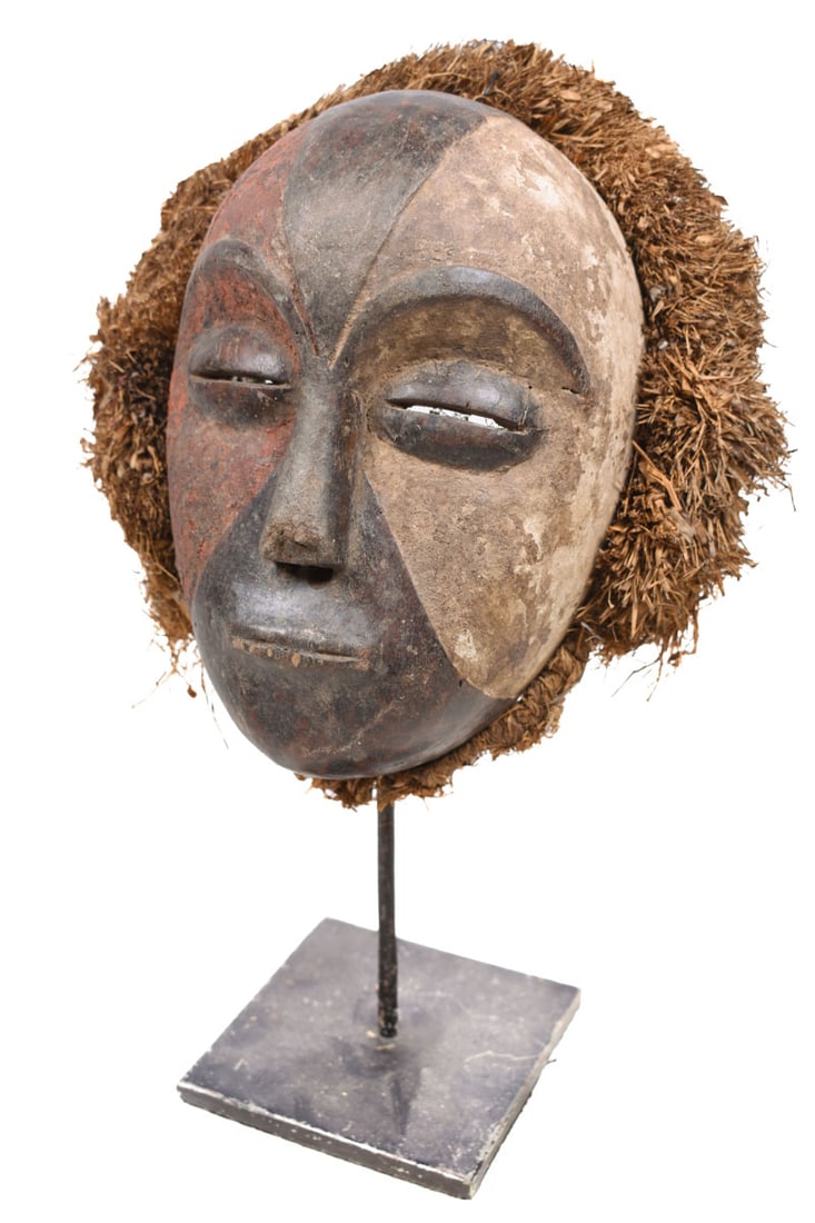 Mask – Wood, Raphia – Galoa – Gabon - 2