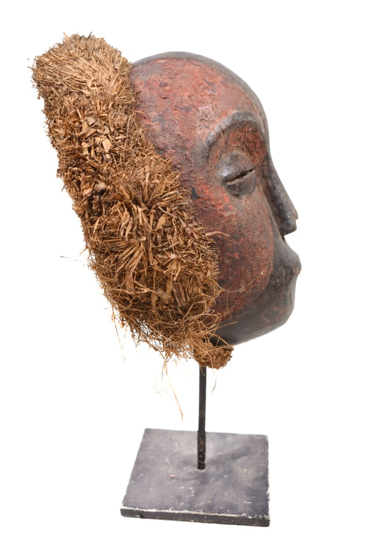 Mask – Wood, Raphia – Galoa – Gabon - 3