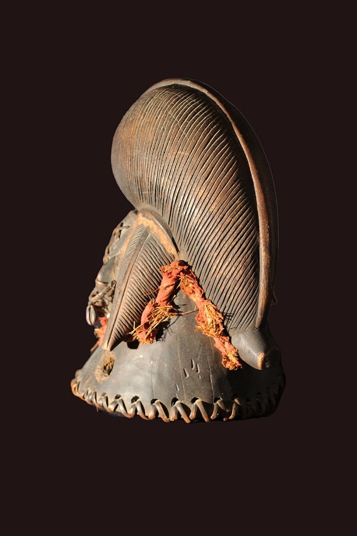 Initiation mask – Wood – Punu – Gabon - 3