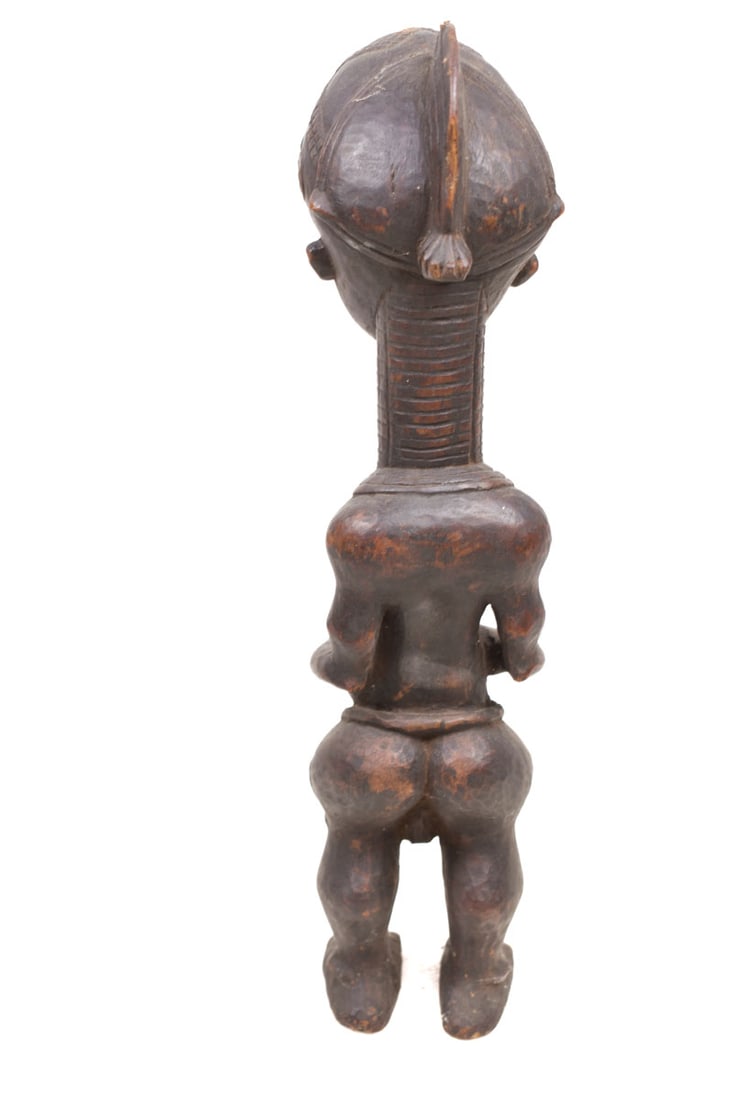 Ancestor figure – Wood- Bena Lulua- DR Congo - 4