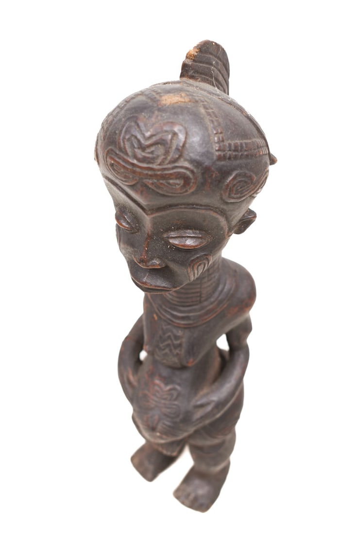 Ancestor figure – Wood- Bena Lulua- DR Congo - 7