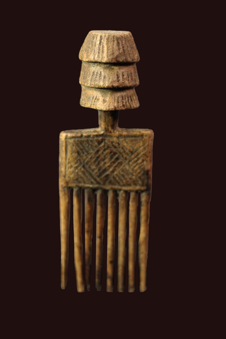 Comb – Wood – Luba – DR Congo - 4