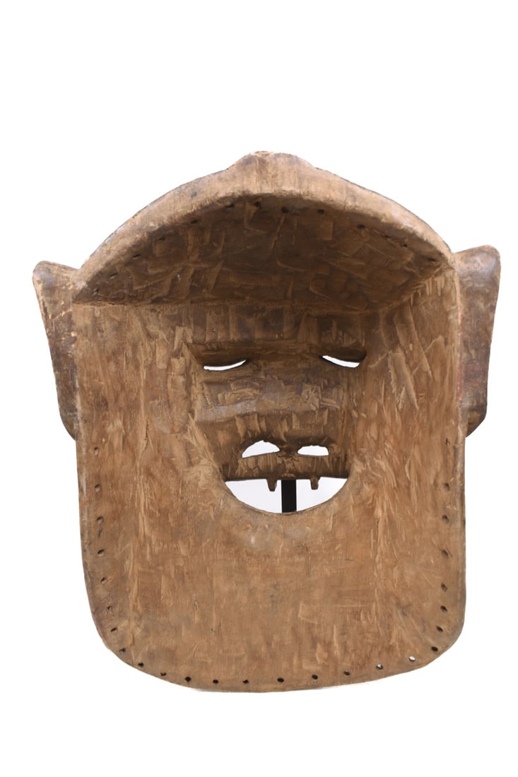 Monkey Mask – Wood – Luba- Congo DRC - 8