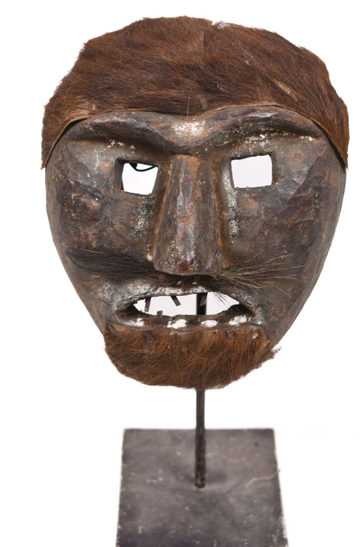 Shaman mask – Wood – Nepal (1 of 7)