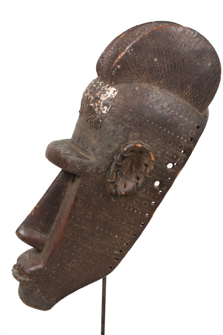 Mask – Wood, Metal – Marka – Mali - 5