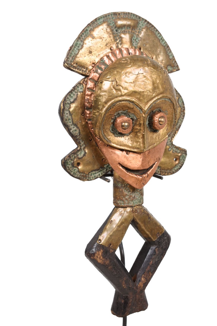 Reliquary – Copper, Wood – Mahongwe – Bakota – Gabon - 3