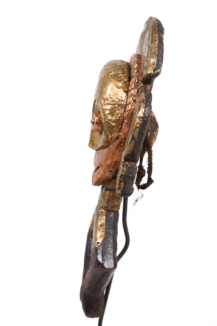 Reliquary – Copper, Wood – Mahongwe – Bakota – Gabon - 4