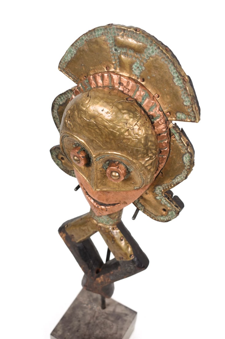 Reliquary – Copper, Wood – Mahongwe – Bakota – Gabon - 6