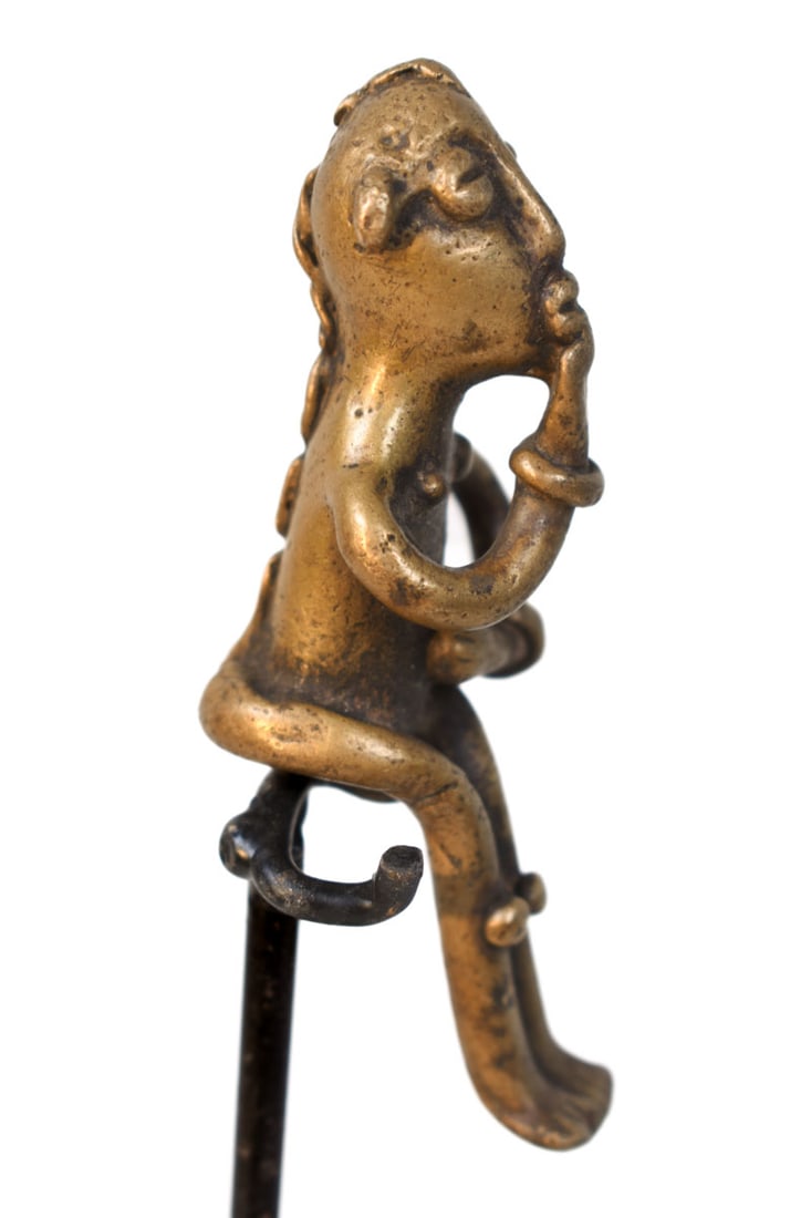 Goldweight figure – Bronze – Ashanti – Ghana - 3