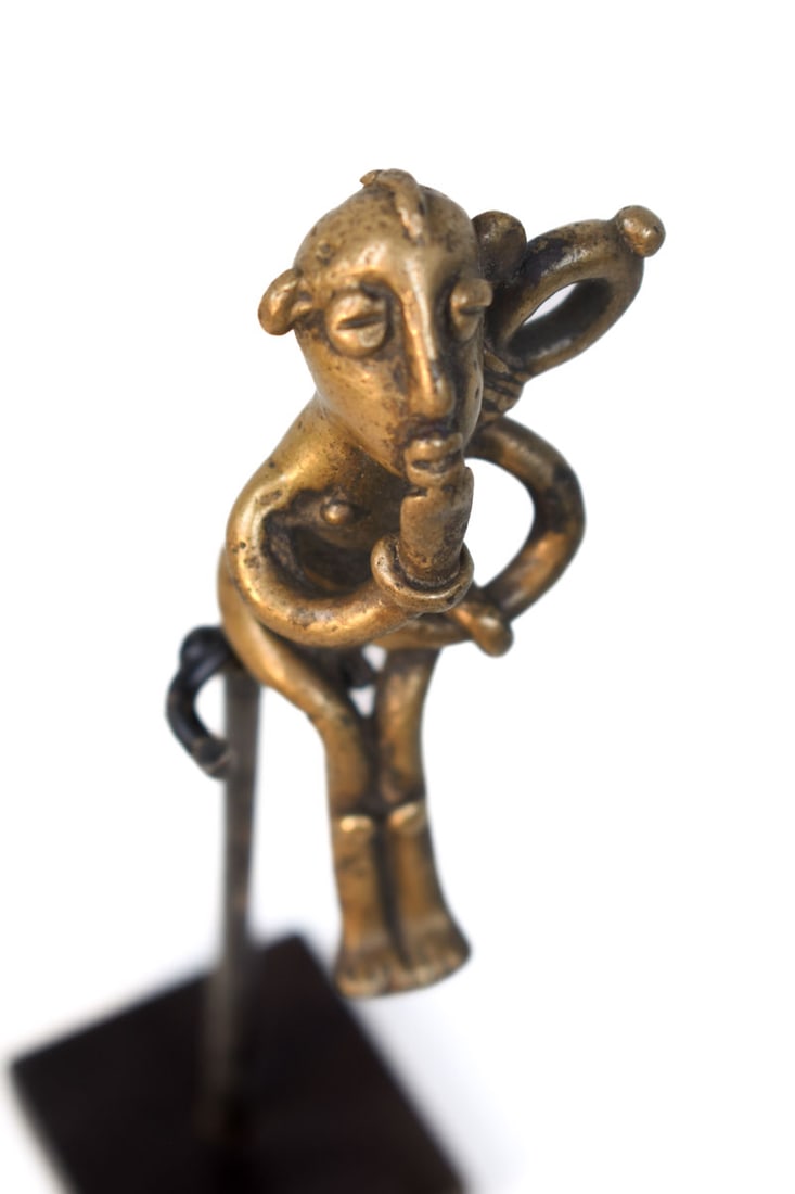 Goldweight figure – Bronze – Ashanti – Ghana - 7