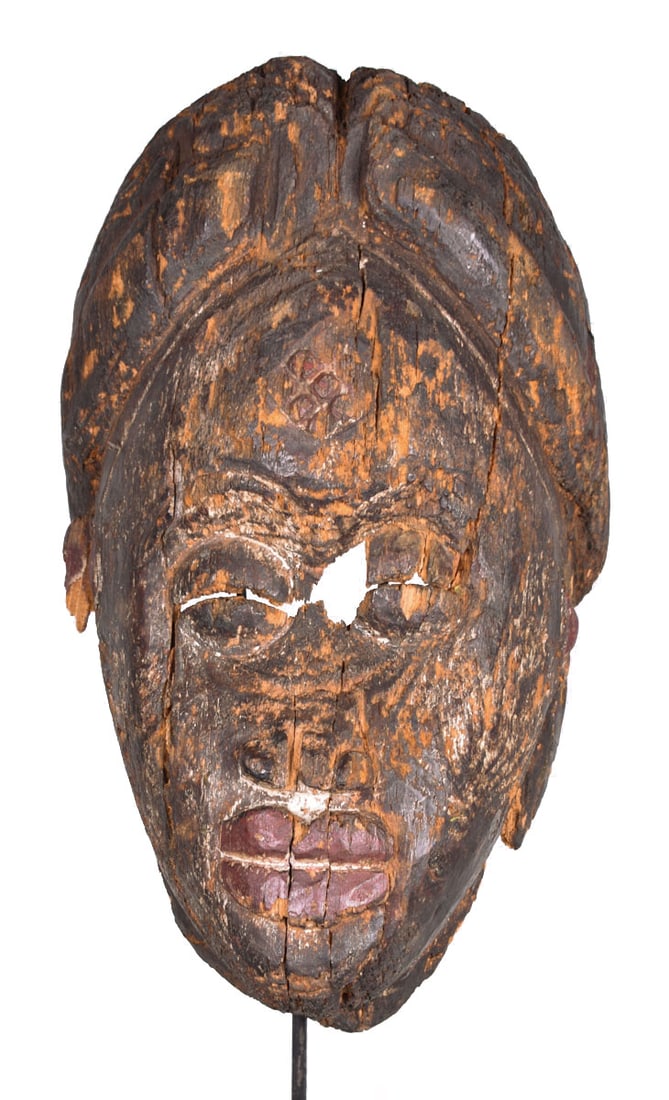 Initiation mask – Wood – Punu – Gabon - 2
