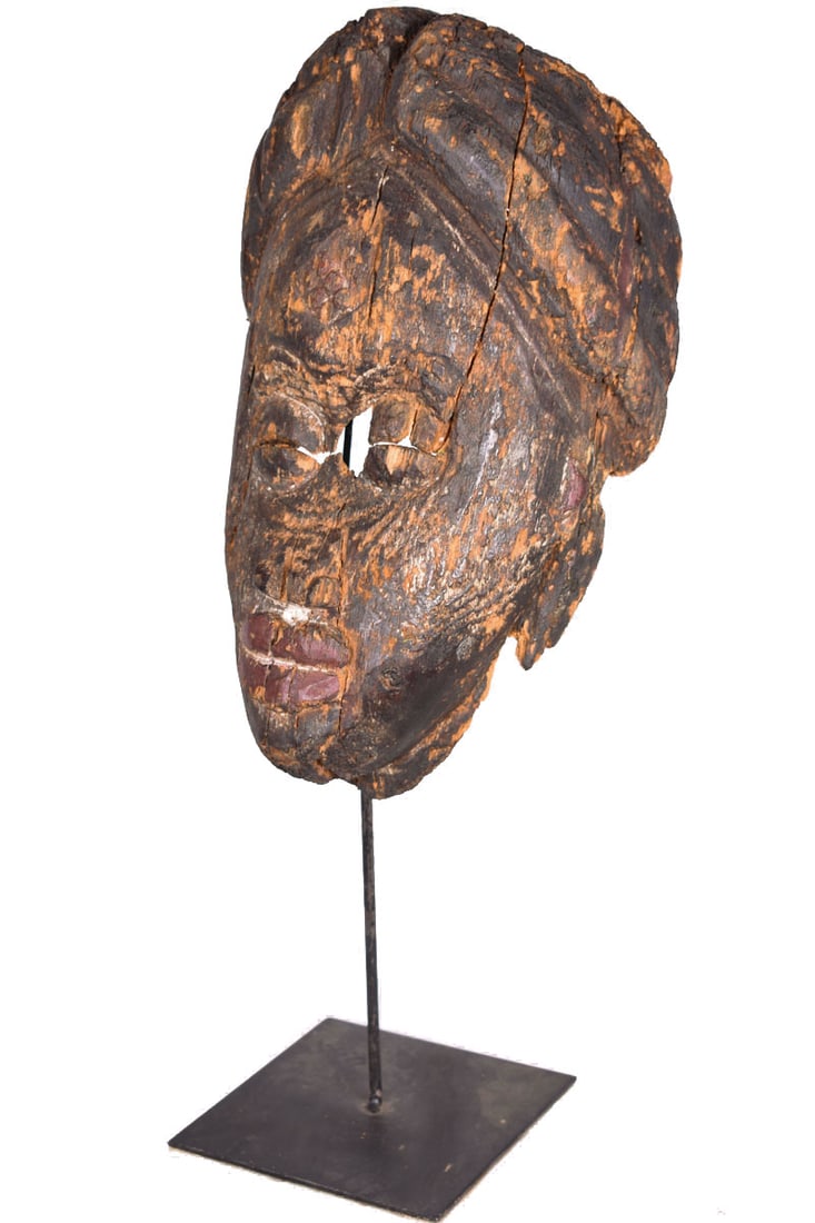 Initiation mask – Wood – Punu – Gabon - 7