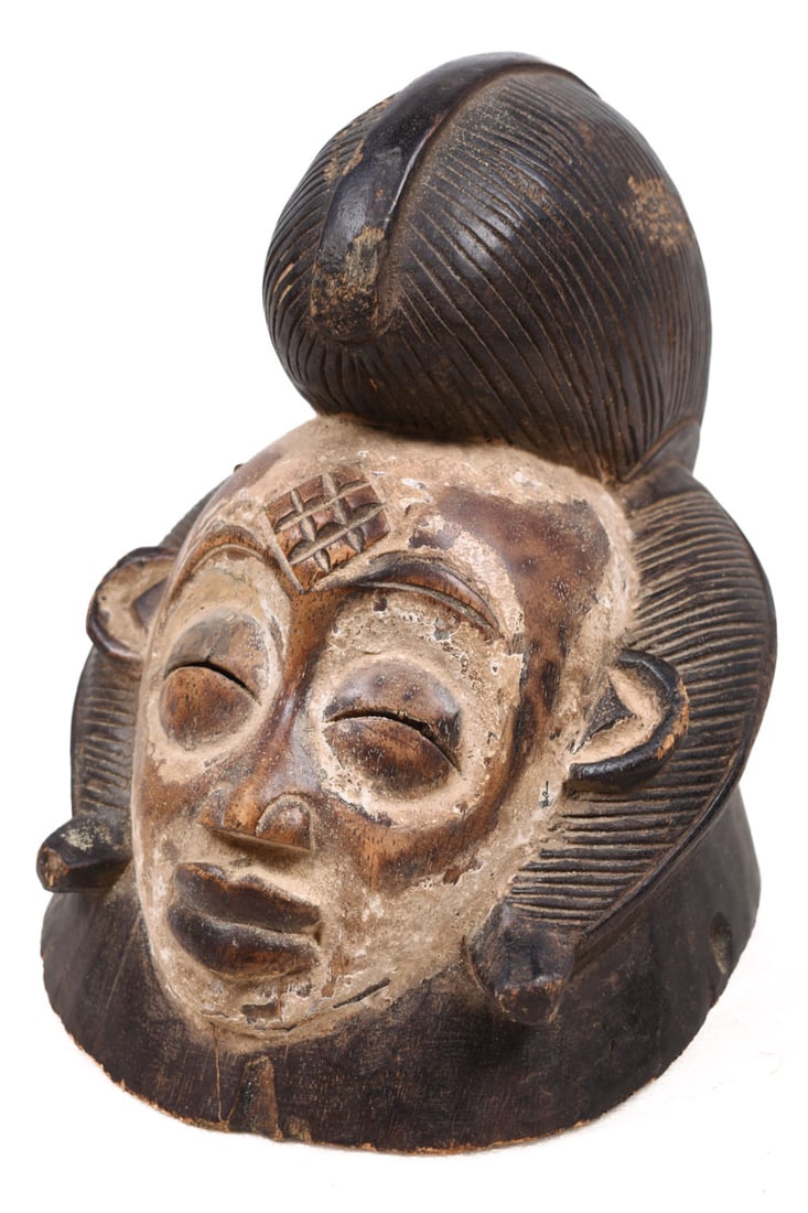 Initiation mask – Wood – Punu – Gabon - 2