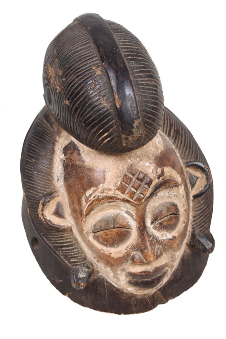 Initiation mask – Wood – Punu – Gabon - 3